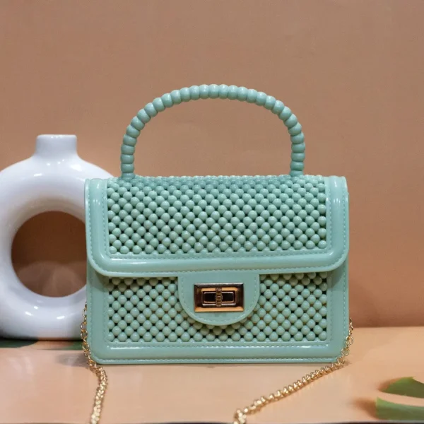 Candy Aquamarine Designer Mini Sling Bags