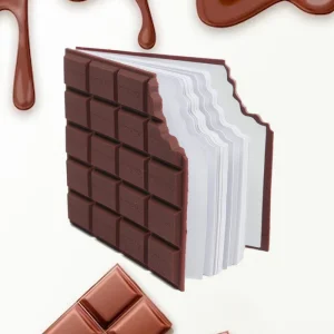 Chocolate shape diary with coco smell