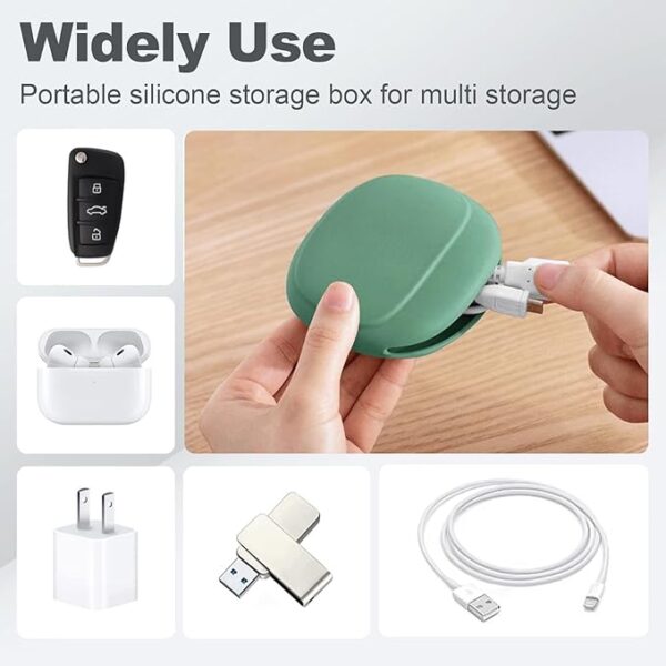 Compact Silicone Storage Organizer